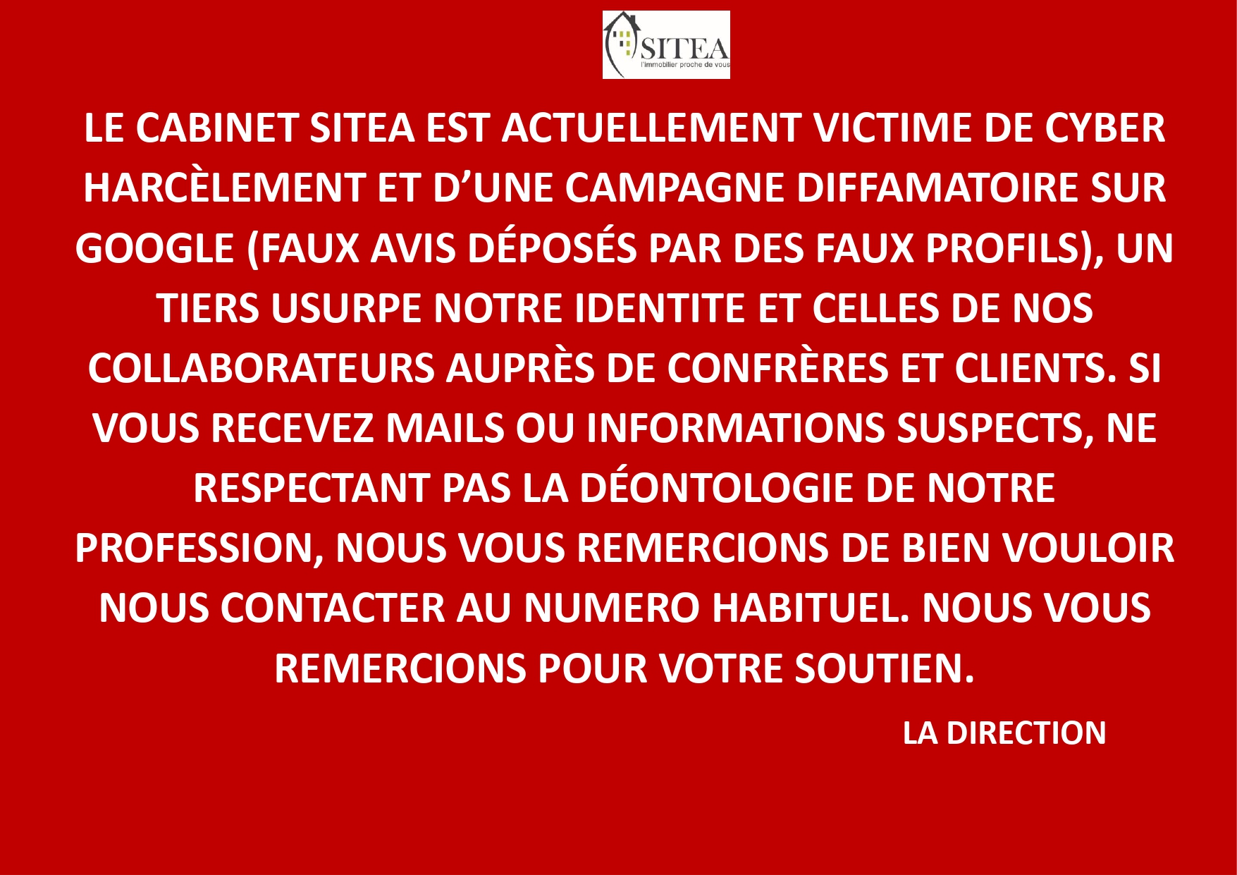 Message contre le cyberharcÃÂ¨lement